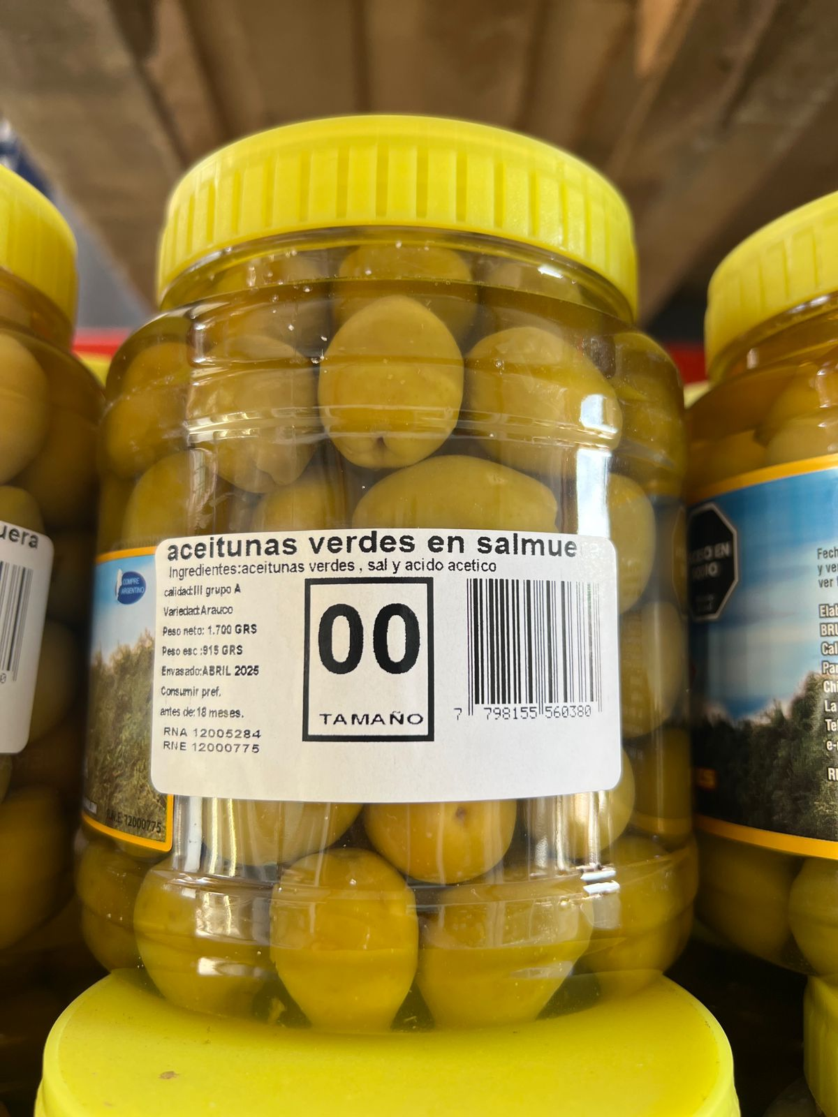 Ace ver 00 x 1 kg - olivares